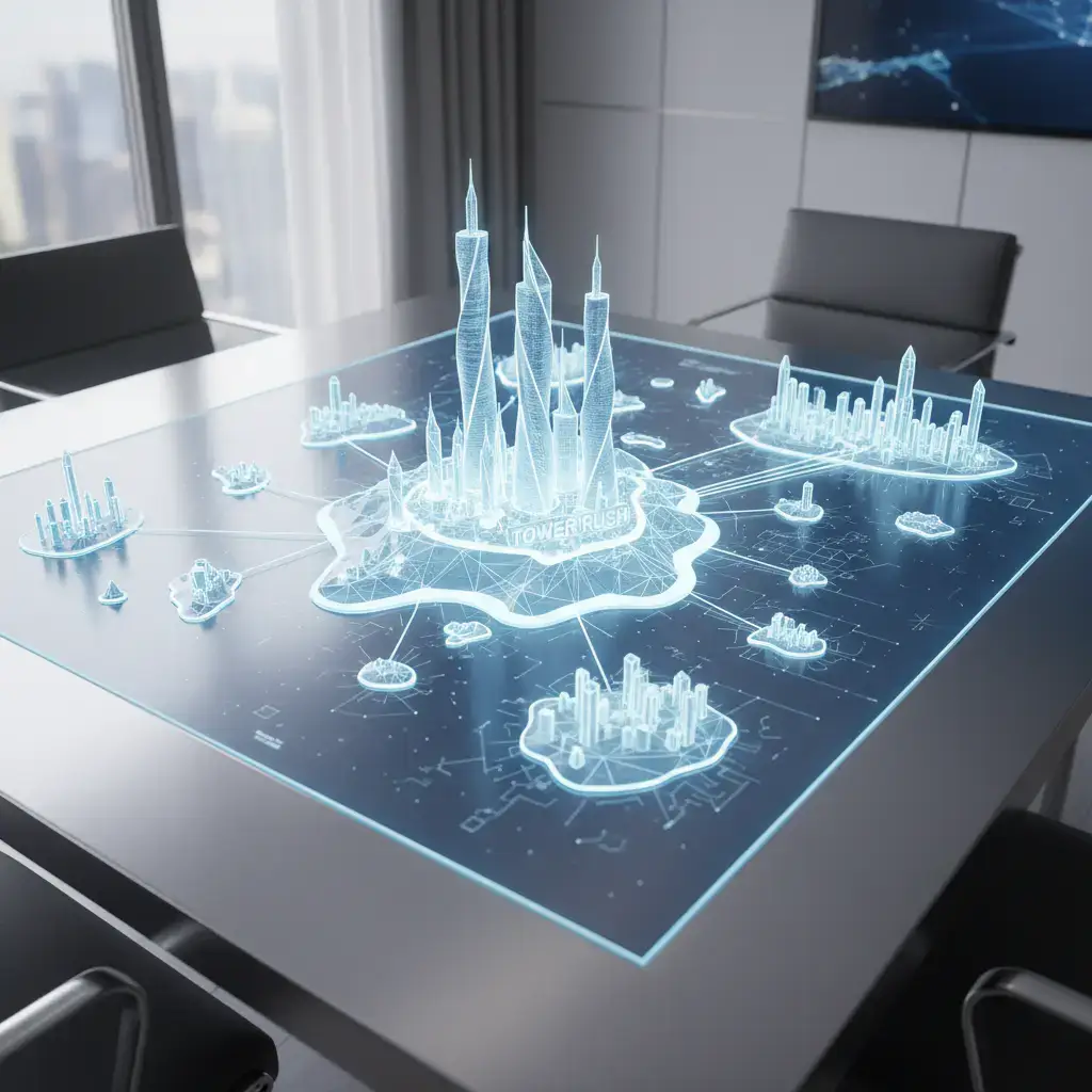 Mapa da localização Tower Build
